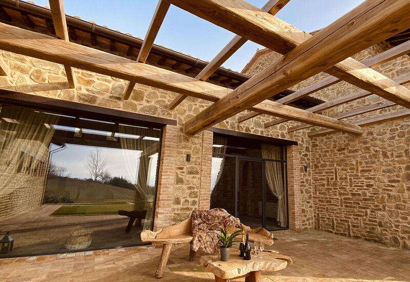 Villa Perfetta: Activities, Amenities, Balcony / Terrace / Patio, Food, Hot Tub, Outdoor, People, Pool, Spring, Summer