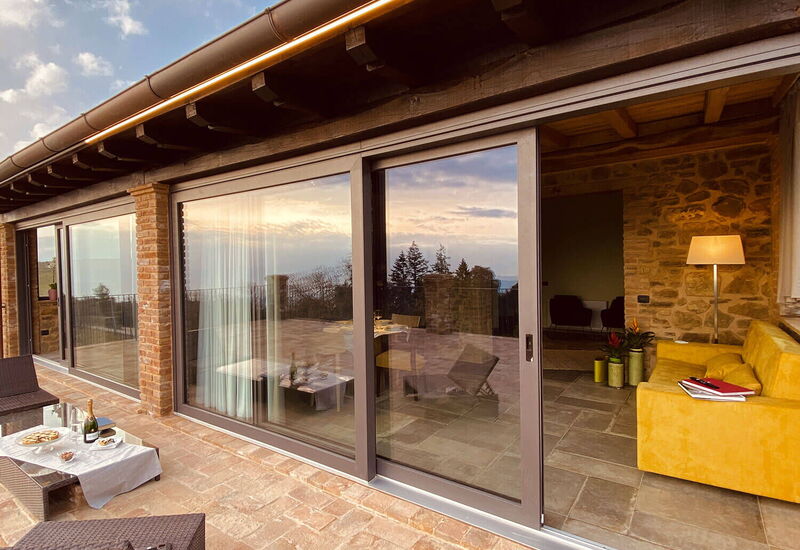 Villa Perfetta: Activities, Amenities, Balcony / Terrace / Patio, Food, Hot Tub, Outdoor, People, Pool, Spring, Summer