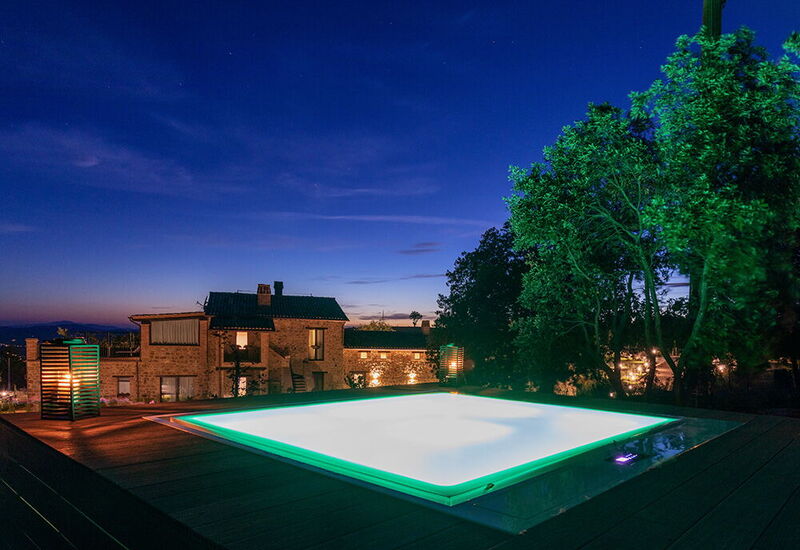 Villa Perfetta: Activities, Amenities, Balcony / Terrace / Patio, Food, Hot Tub, Outdoor, People, Pool, Spring, Summer