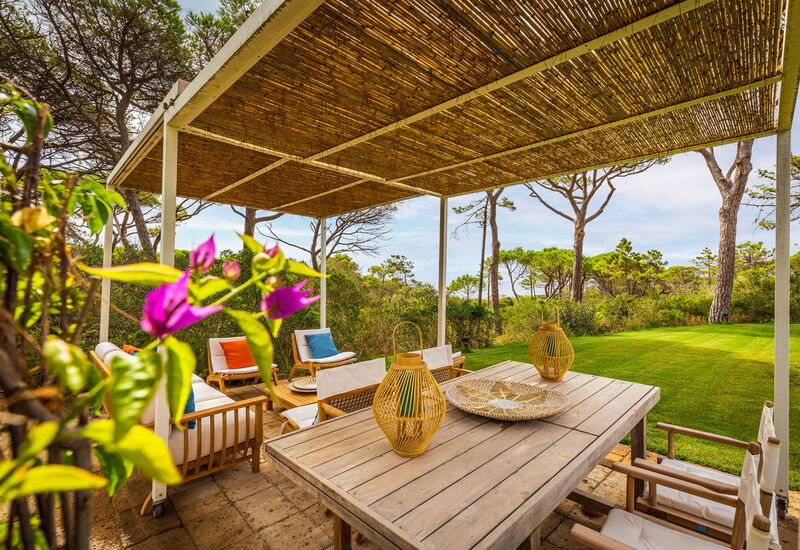 Villa Dei Pini: Balcony / Terrace / Patio, Building Exterior, Garden, Outdoor, Pool, Spring, Summer