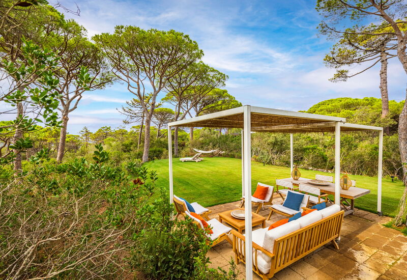 Villa Dei Pini: Balcony / Terrace / Patio, Building Exterior, Garden, Outdoor, Pool, Spring, Summer