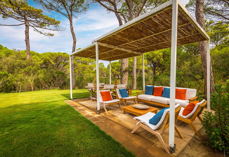 Villa Dei Pini: Balcony / Terrace / Patio, Building Exterior, Garden, Outdoor, Pool, Spring, Summer