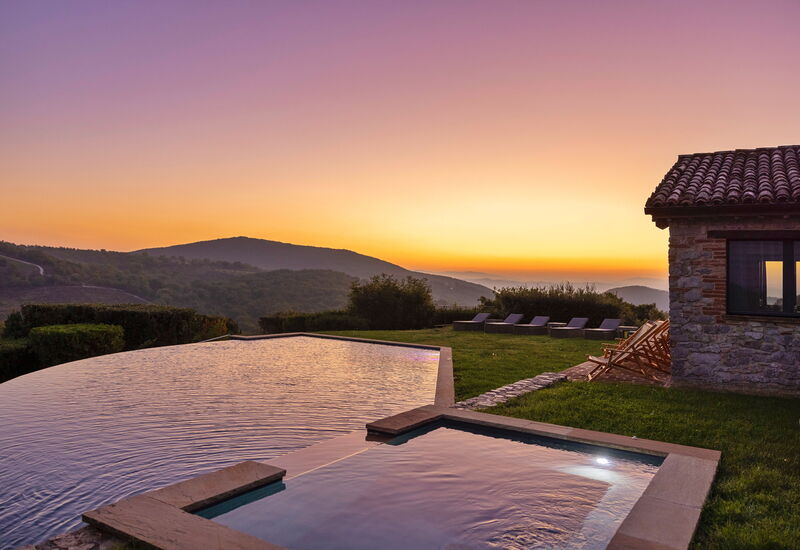 Villa Superba: Activities, Amenities, Balcony / Terrace / Patio, Building Exterior, Facilities, Garden, Pool, Spring, Summer