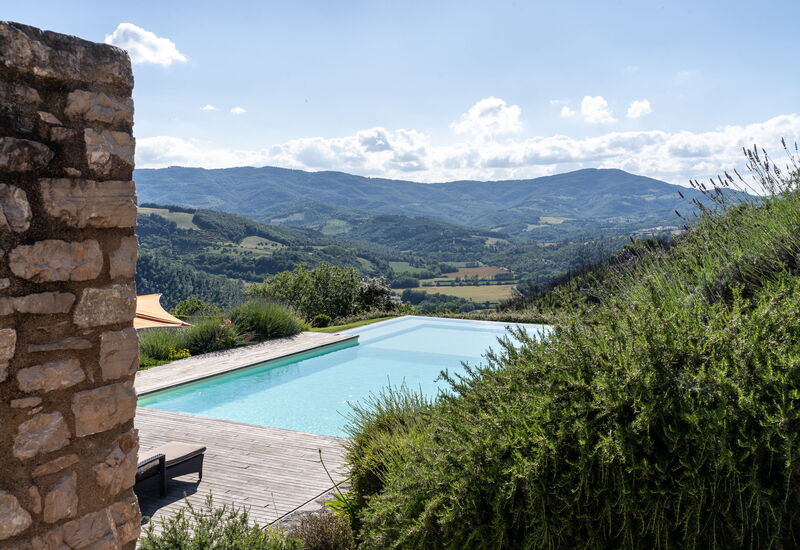 Villa Montini: Activities, Amenities, Balcony / Terrace / Patio, Building Exterior, Facilities, Garden, Pool, Spring, Summer, Wellness