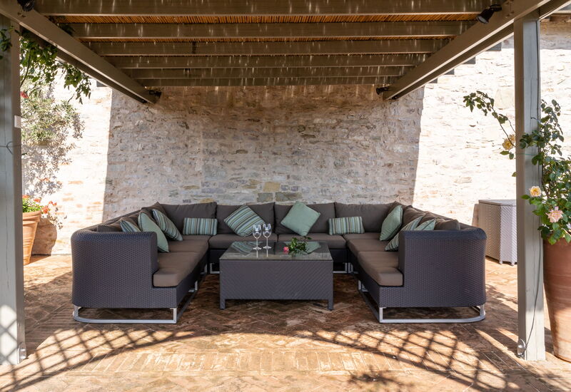 Villa Montini: Activities, Amenities, Balcony / Terrace / Patio, Building Exterior, Facilities, Garden, Pool, Spring, Summer, Wellness