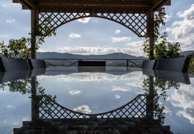 Villa Montini: Activities, Amenities, Balcony / Terrace / Patio, Building Exterior, Facilities, Garden, Pool, Spring, Summer, Wellness