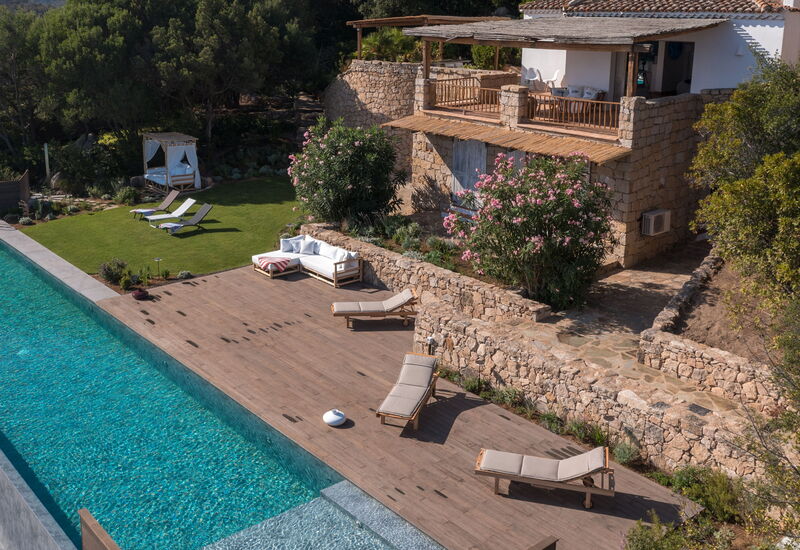 Villa Rosmarino: Activities, Amenities, Balcony / Terrace / Patio, Building Exterior, Pool, Spring, Summer, Wellness