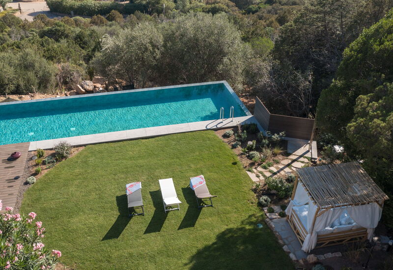 Villa Rosmarino: Activities, Amenities, Balcony / Terrace / Patio, Building Exterior, Pool, Spring, Summer, Wellness