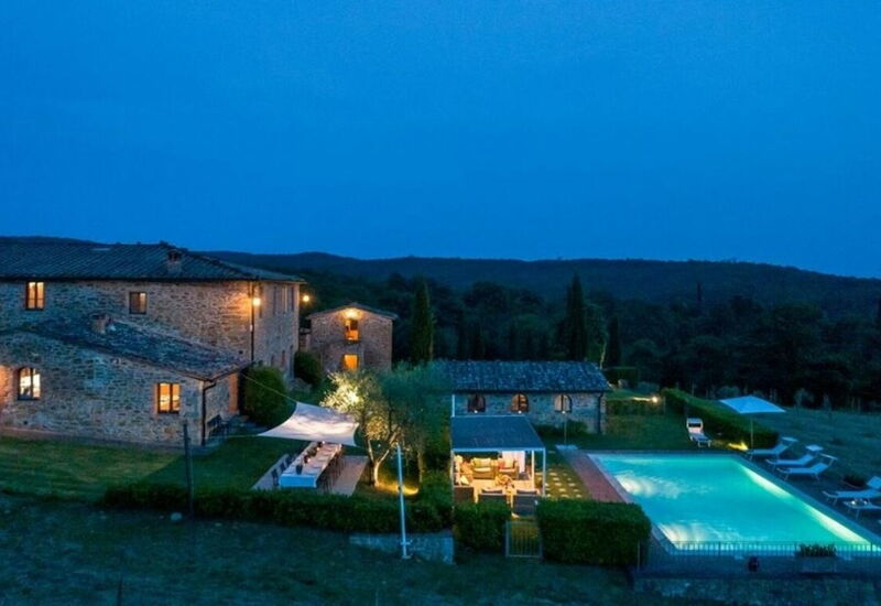 Villa Barberino: Activités, Agréments, Automne, Balcon / Terrasse / Patio, bassin, Été, Extérieurs, Jardin, Printemps