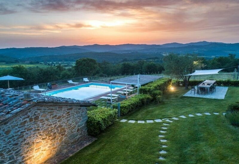 Villa Barberino: Activités, Agréments, Automne, Balcon / Terrasse / Patio, bassin, Été, Extérieurs, Jardin, Printemps