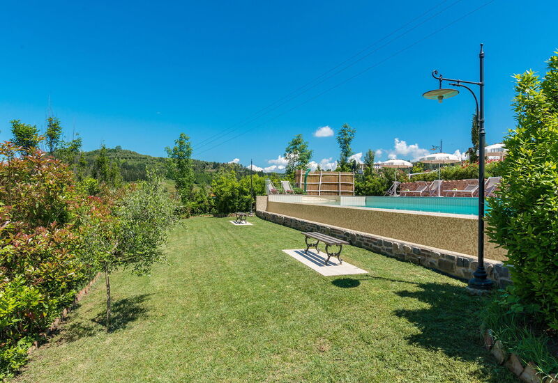 Villa San Gerbero: Activities, Building Exterior, Garden, Hot Tub, Spring, Summer