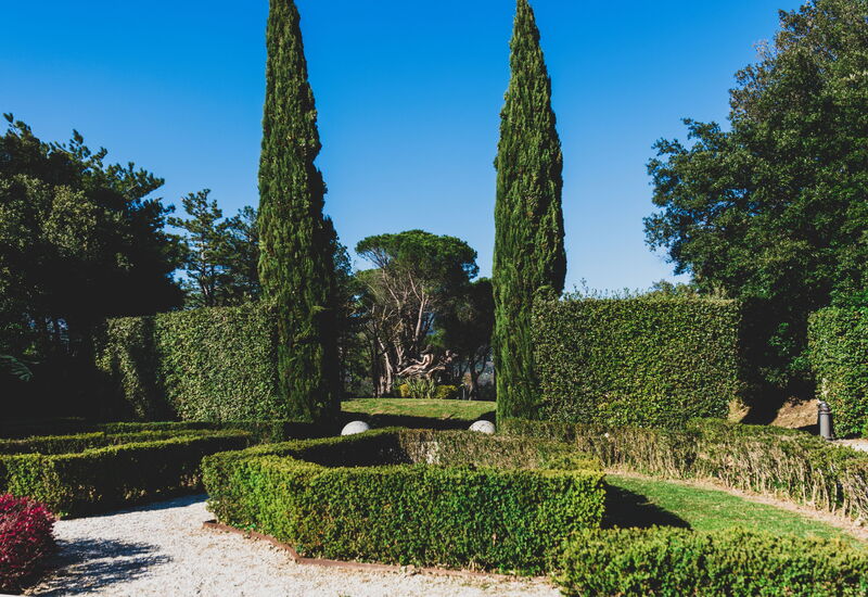 Villa Aldrovandi: Activities, Amenities, Balcony / Terrace / Patio, Building Exterior, Facilities, Garden, Outdoor, Pool, Spring, Summer