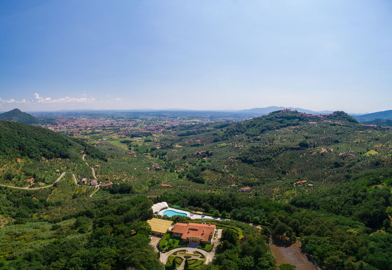 Villa Aldrovandi: Activities, Amenities, Balcony / Terrace / Patio, Building Exterior, Facilities, Garden, Outdoor, Pool, Spring, Summer