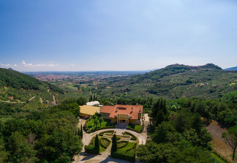 Villa Aldrovandi: Activities, Amenities, Balcony / Terrace / Patio, Building Exterior, Facilities, Garden, Outdoor, Pool, Spring, Summer