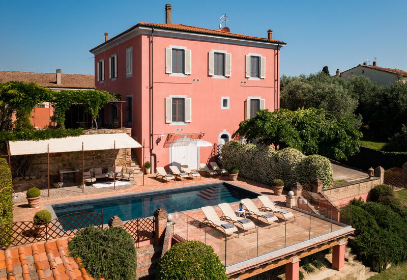 Villa Pink Escape: Agréments, bassin, Bien-être, Entrée principale, Été, Extérieurs, Printemps