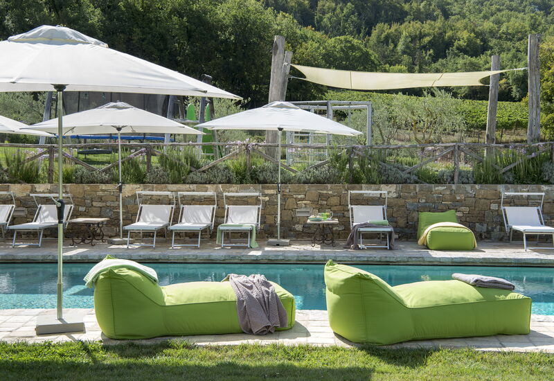 Villa Pianoro: Activities, Amenities, Balcony / Terrace / Patio, Building Exterior, Garden, Pool, Spring, Summer