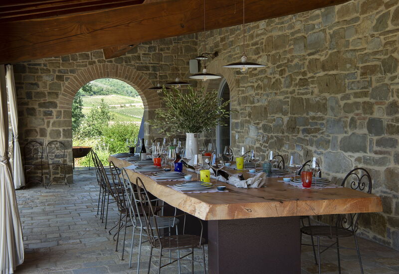 Villa Pianoro: Activities, Amenities, Balcony / Terrace / Patio, Building Exterior, Garden, Pool, Spring, Summer