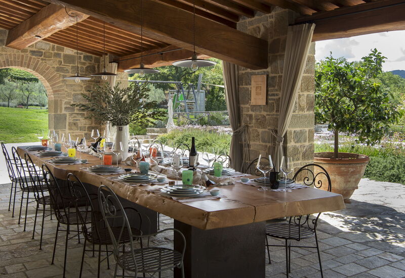 Villa Pianoro: Activities, Amenities, Balcony / Terrace / Patio, Building Exterior, Garden, Pool, Spring, Summer