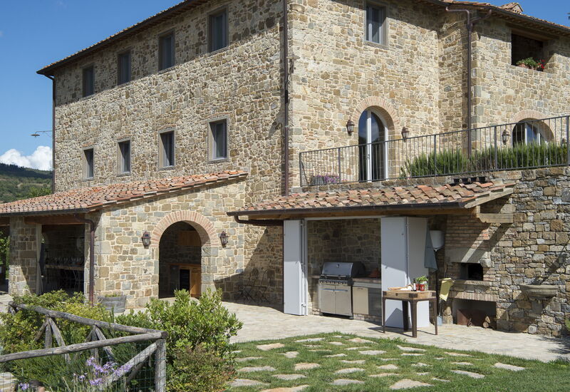 Villa Pianoro: Activities, Amenities, Balcony / Terrace / Patio, Building Exterior, Garden, Pool, Spring, Summer