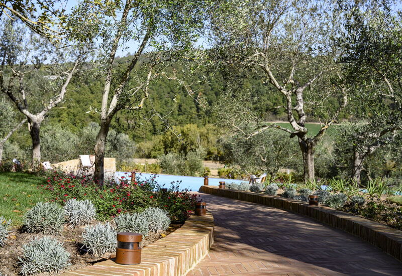 Villa Benedetta: Activities, Amenities, Building Exterior, Garden, Main Entrance, Pool, Spring, Summer, Wellness