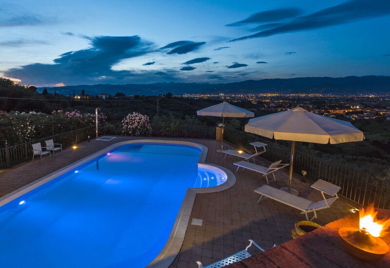 Villa Sole Di Toscana: Activities, Amenities, Balcony / Terrace / Patio, Building Exterior, Facilities, Pool, Spring, Summer, Wellness