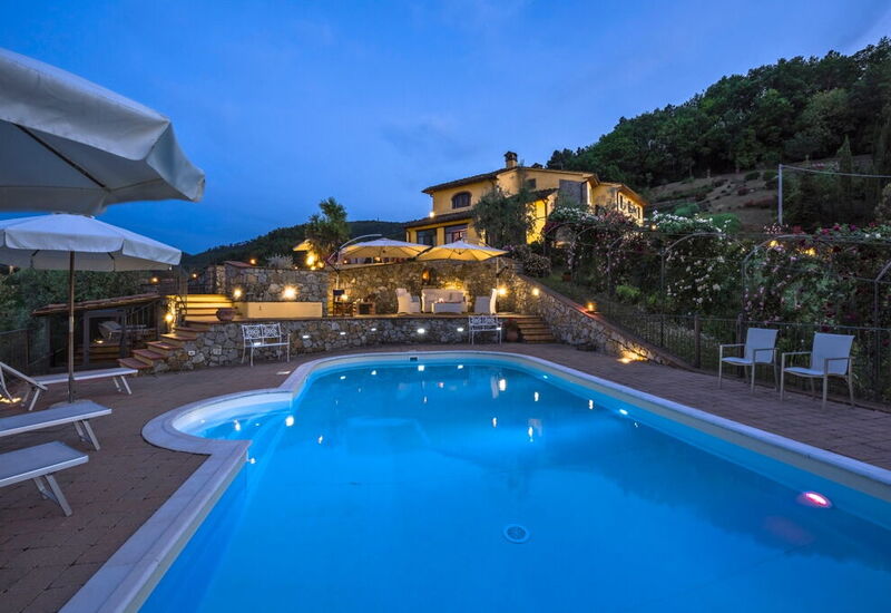 Villa Sole Di Toscana: Activities, Amenities, Balcony / Terrace / Patio, Building Exterior, Facilities, Pool, Spring, Summer, Wellness