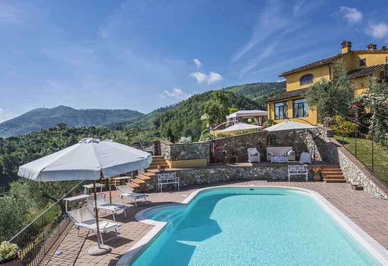 Villa Sole Di Toscana: Activities, Amenities, Balcony / Terrace / Patio, Building Exterior, Facilities, Pool, Spring, Summer, Wellness