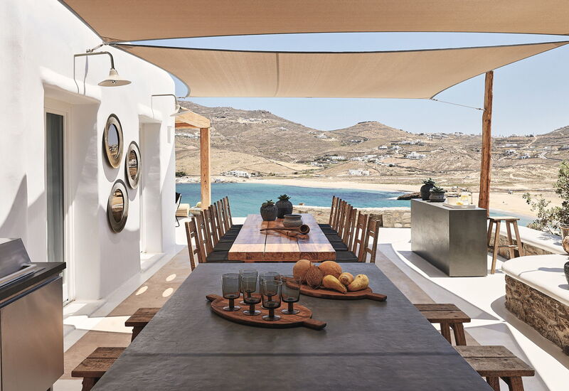 Kyma: Aktiviteter, basseng, Eksteriør, Fasiliteter, Hage, Sommer, Vår