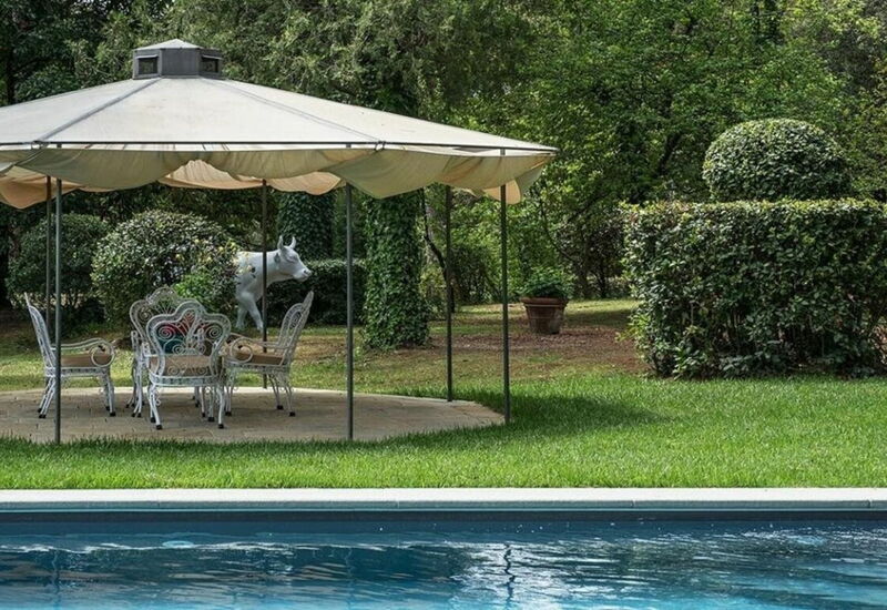 Villa Dante: Balkong / terrasse / uteplass, basseng, Eksteriør, Fasiliteter, Hage, Sommer, Utendørs, Vår