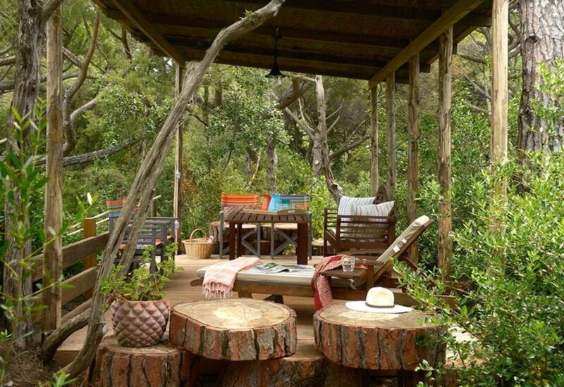 Villa Bibbona: Balkong / terrasse / uteplass, basseng, Eksteriør, Hage, Sommer, Utendørs, Vår