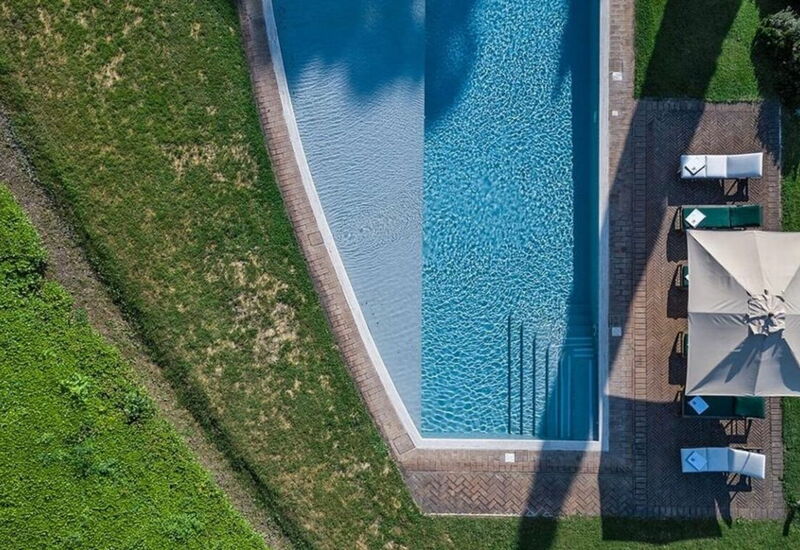 Villa Dal Ponte: Balkong / terrasse / uteplass, basseng, boblebad, Eksteriør, Fasiliteter, Hage, Sommer, Vår, Velferd