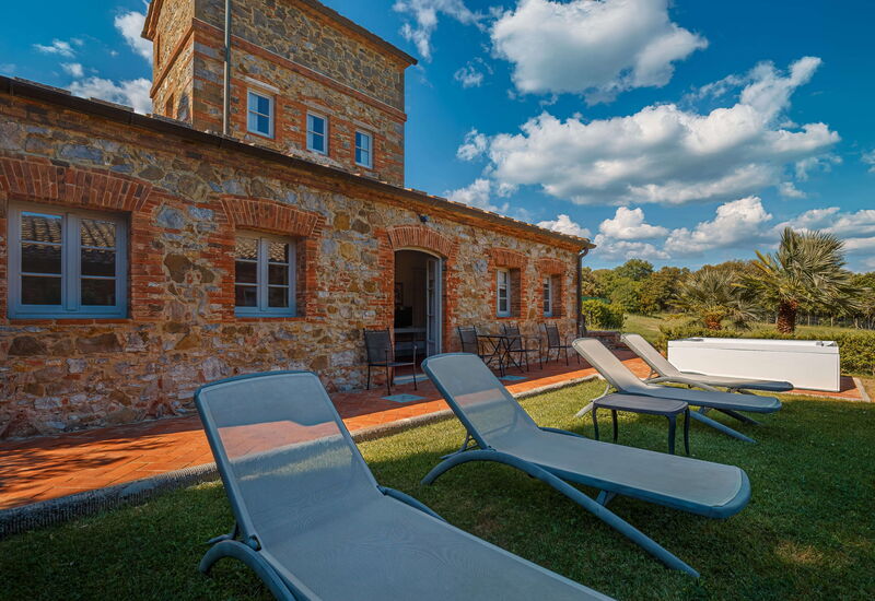 Villa Nero Scopeti: Activities, Balcony / Terrace / Patio, Building Exterior, Garden, Main Entrance, Spring, Summer