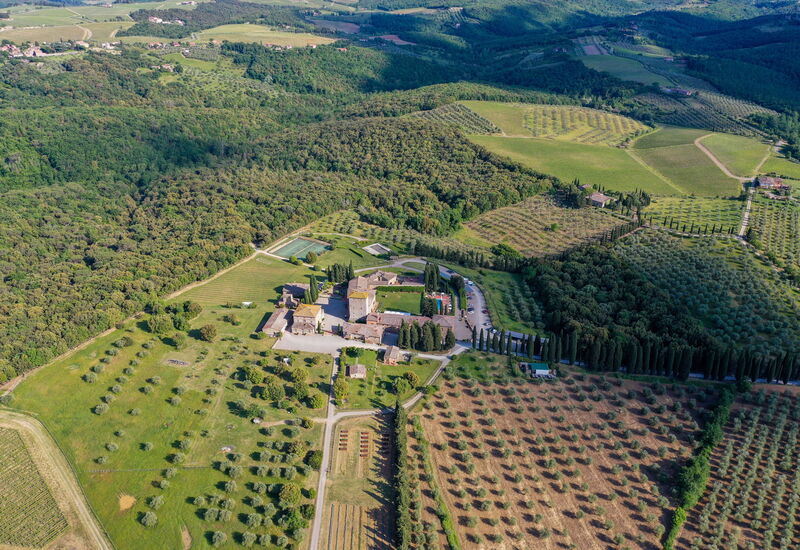 Villa Nero Scopeti: Activities, Balcony / Terrace / Patio, Building Exterior, Garden, Main Entrance, Spring, Summer