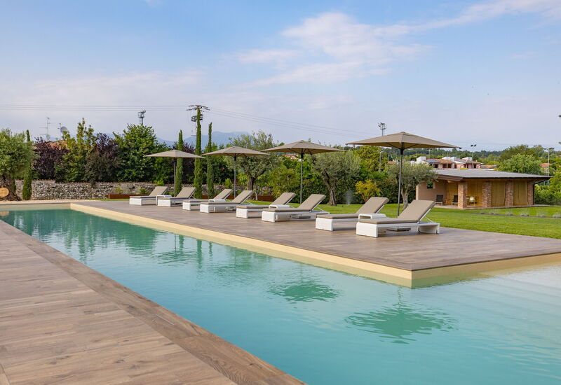 Villa Mocasina: Activities, Amenities, Balcony / Terrace / Patio, Building Exterior, Golf, Pool, Spring, Summer, Wellness