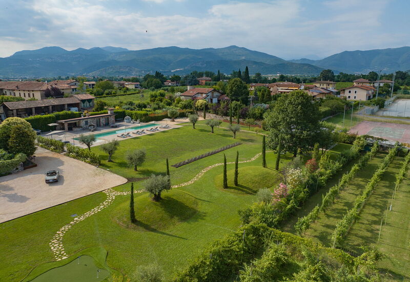 Villa Mocasina: Activities, Amenities, Balcony / Terrace / Patio, Building Exterior, Golf, Pool, Spring, Summer, Wellness