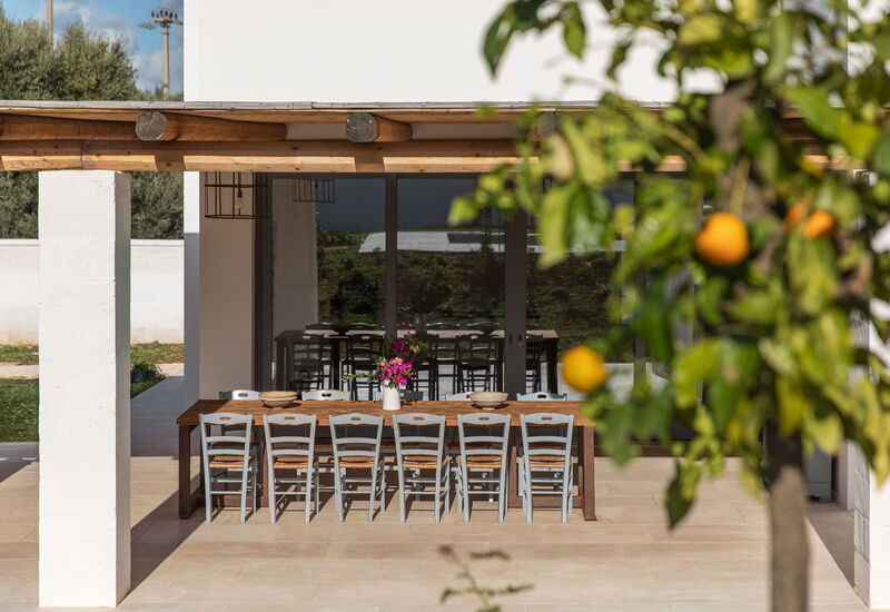 Villa Arancio: Activities, Amenities, Balcony / Terrace / Patio, Building Exterior, Facilities, Food, Kitchen, Pool, Spring, Summer, Wellness