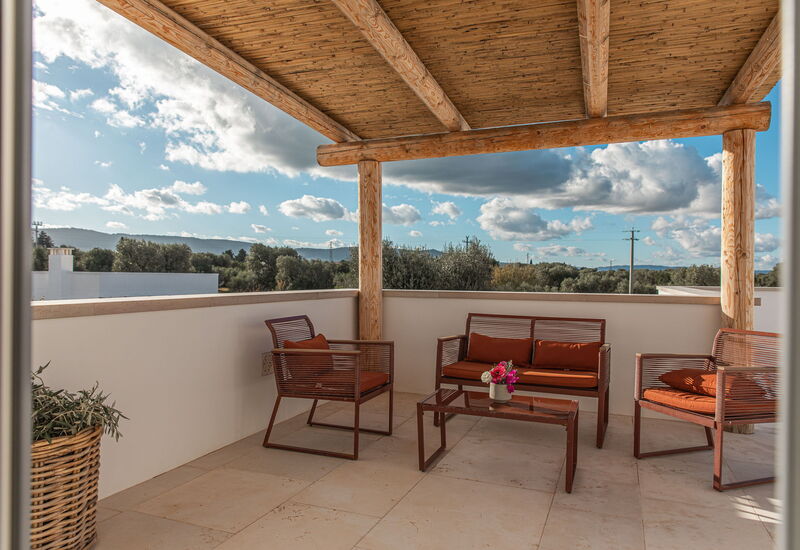 Villa Arancio: Activities, Amenities, Balcony / Terrace / Patio, Building Exterior, Facilities, Food, Kitchen, Pool, Spring, Summer, Wellness