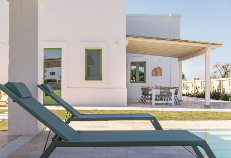 Villa Sensation Green: Activities, Amenities, Balcony / Terrace / Patio, Building Exterior, Main Entrance, Pool, Spring, Summer, Wellness