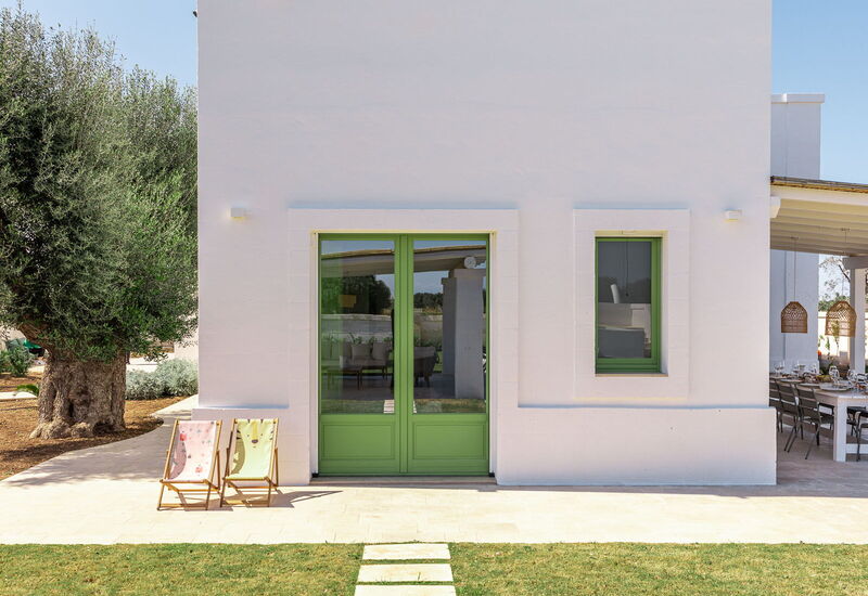 Villa Sensation Green: Activities, Amenities, Balcony / Terrace / Patio, Building Exterior, Main Entrance, Pool, Spring, Summer, Wellness