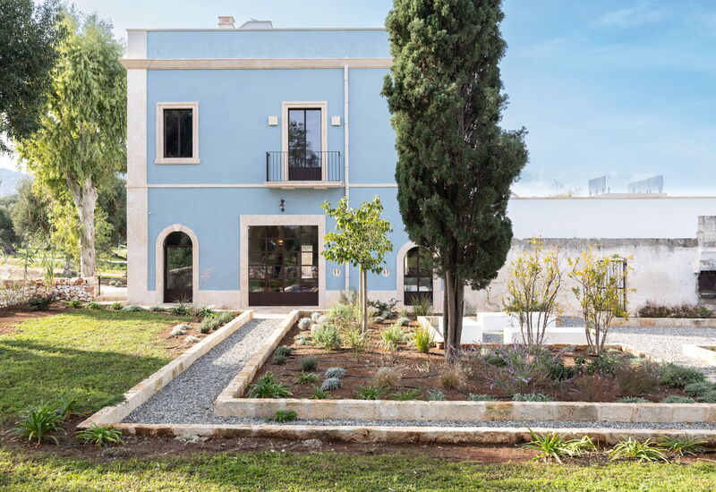 Villa Carratelli: Activities, Amenities, Balcony / Terrace / Patio, Building Exterior, Facilities, Garden, Main Entrance, Spring, Summer, Wellness