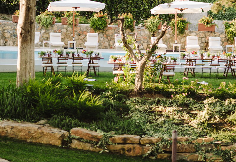 Villa Paola 14: Activities, Amenities, Balcony / Terrace / Patio, Building Exterior, Garden, Main Entrance, Pool, Room Detail, Spring, Summer