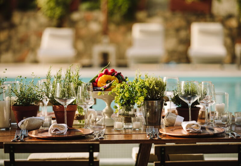 Villa Paola 14: Activities, Amenities, Balcony / Terrace / Patio, Building Exterior, Garden, Main Entrance, Pool, Room Detail, Spring, Summer