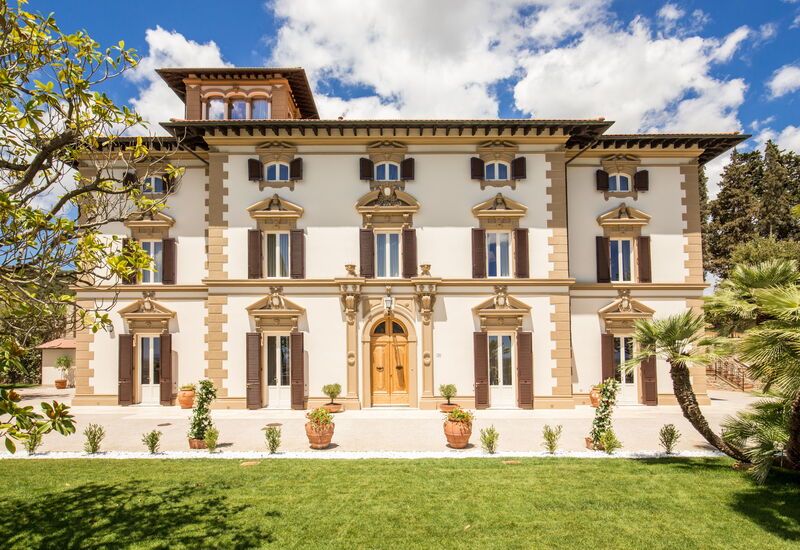 Villa Paola 14: Activities, Amenities, Balcony / Terrace / Patio, Building Exterior, Garden, Main Entrance, Pool, Room Detail, Spring, Summer