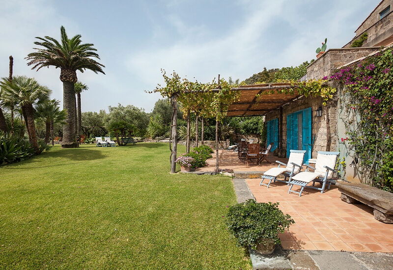 Villa Serini: Activities, Amenities, Balcony / Terrace / Patio, Building Exterior, Garden, Main Entrance, Spring, Summer