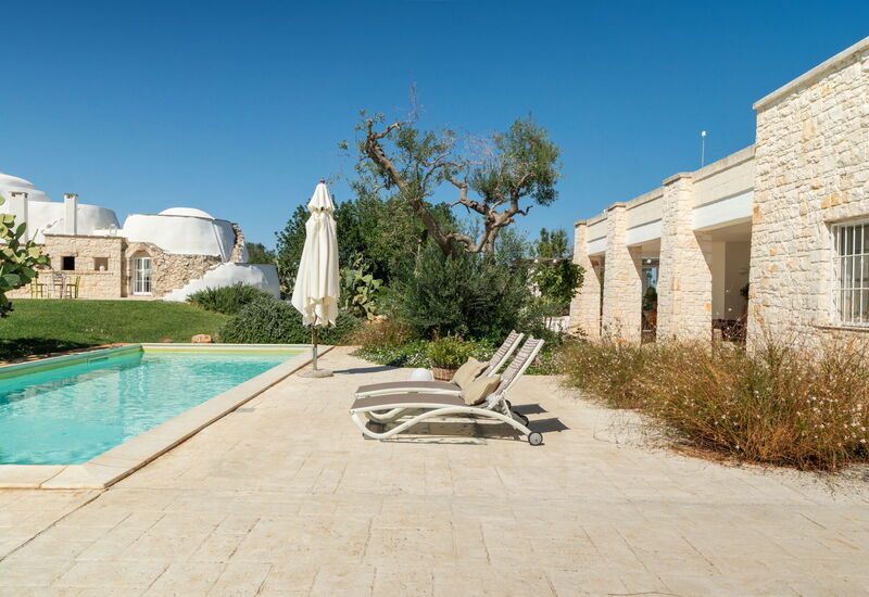 Trullo Padronale: Amenities, Building Exterior, Garden, Kitchen, Main Entrance, Outdoor, Spring, Summer