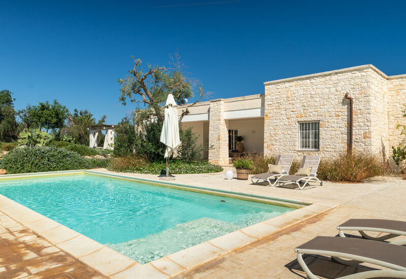 Trullo Padronale: Amenities, Building Exterior, Garden, Kitchen, Main Entrance, Outdoor, Spring, Summer