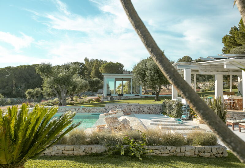 Villa Bernardi: Amenities, Balcony / Terrace / Patio, Building Exterior, Facilities, Garden, Outdoor, Pool, Spring, Summer, Wellness