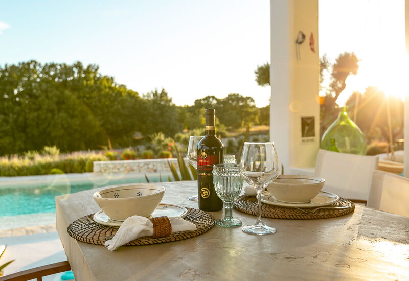 Villa Bernardi: Amenities, Balcony / Terrace / Patio, Building Exterior, Facilities, Garden, Outdoor, Pool, Spring, Summer, Wellness