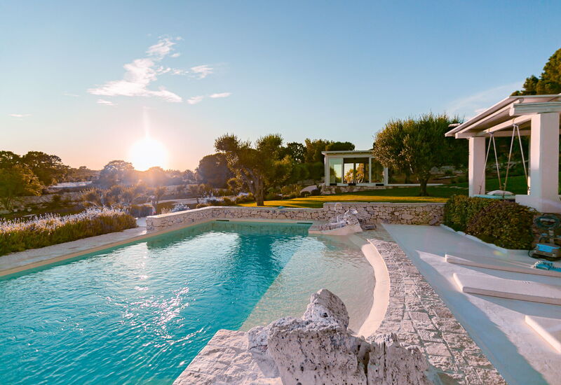 Villa Bernardi: Amenities, Balcony / Terrace / Patio, Building Exterior, Facilities, Garden, Outdoor, Pool, Spring, Summer, Wellness