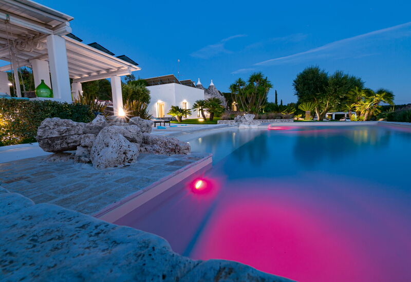 Villa Bernardi: Amenities, Balcony / Terrace / Patio, Building Exterior, Facilities, Garden, Outdoor, Pool, Spring, Summer, Wellness